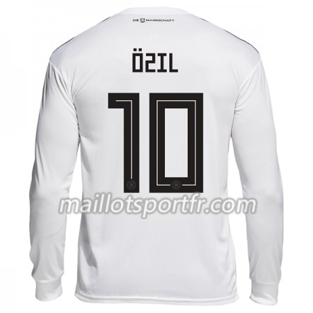 Maillot de Foot Allemagne Ozil 10 Domicile Coupe du monde 2018 ML